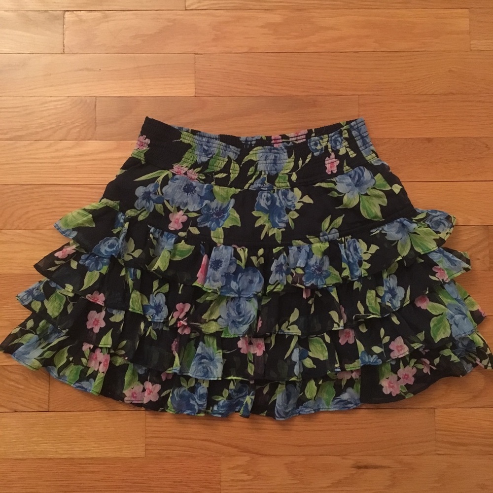Abercrombie & Fitch floral skirt